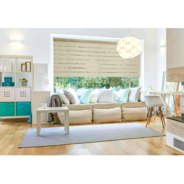 Vanlig andas rullgardin Gauze Zebra Gardin
